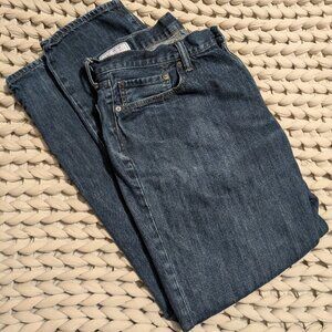 GAP Denim Straight Mens Jeans - 34x34  - Fair Used Condition